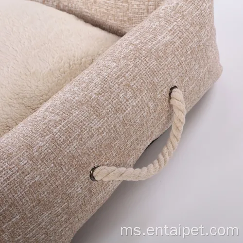 Tempat tidur haiwan peliharaan yang selesa di tempat tidur &amp; katil kucing
